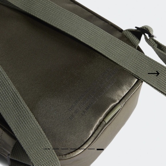 ADIDAS Green Satin Mini Backpack main image 7